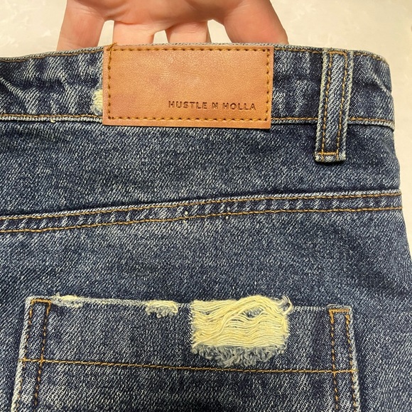 NWT Hustle N Holla Harlow Patch Detail Skirt - Picture 6 of 9